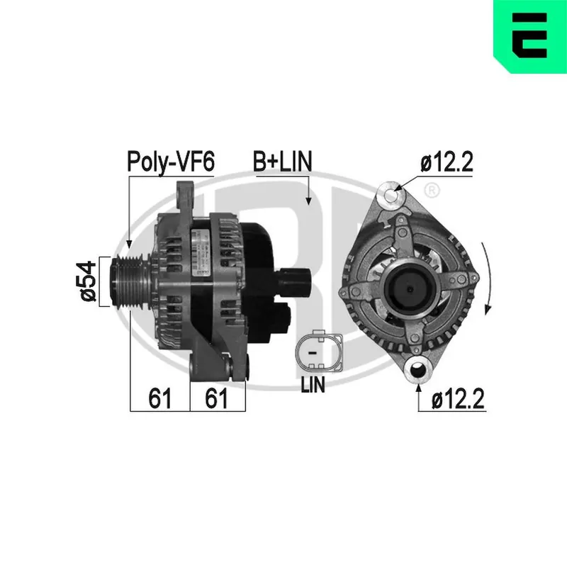 Alternator ERA 209333A Nie przegap