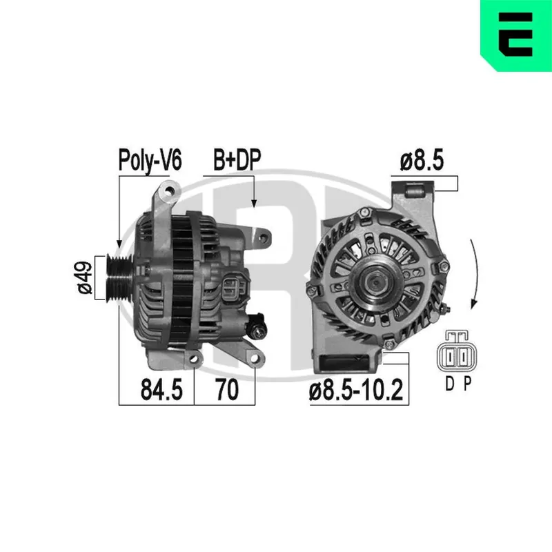 Alternator ERA 209358A Bestseller
