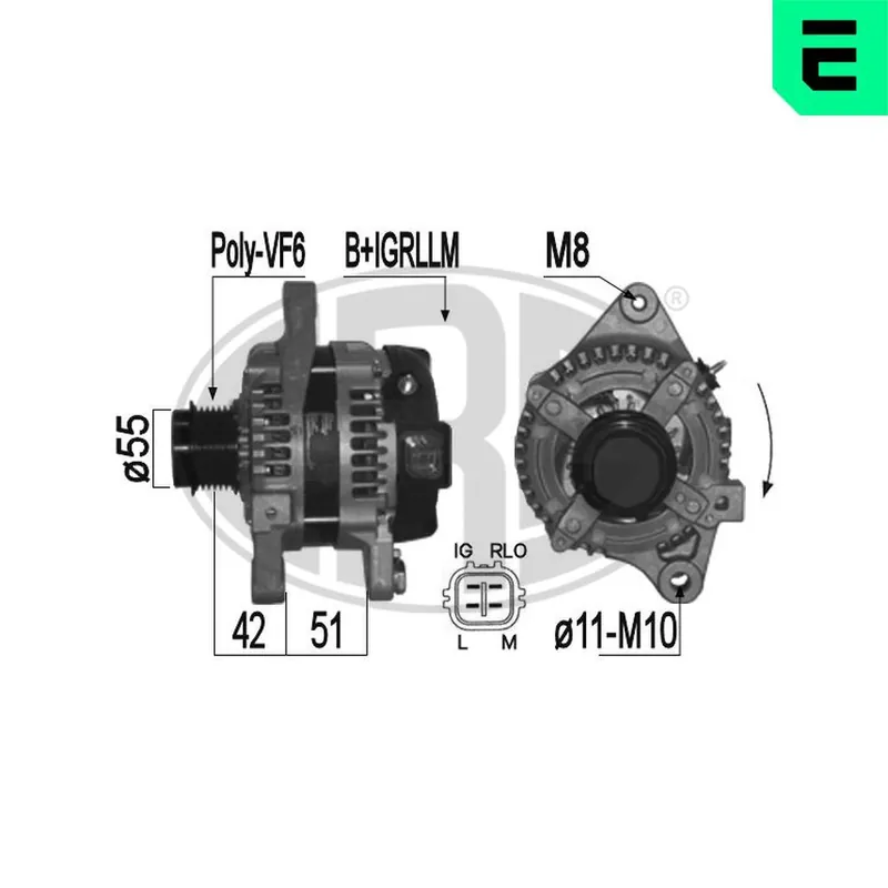 Alternator ERA 209360A Tylko dziś