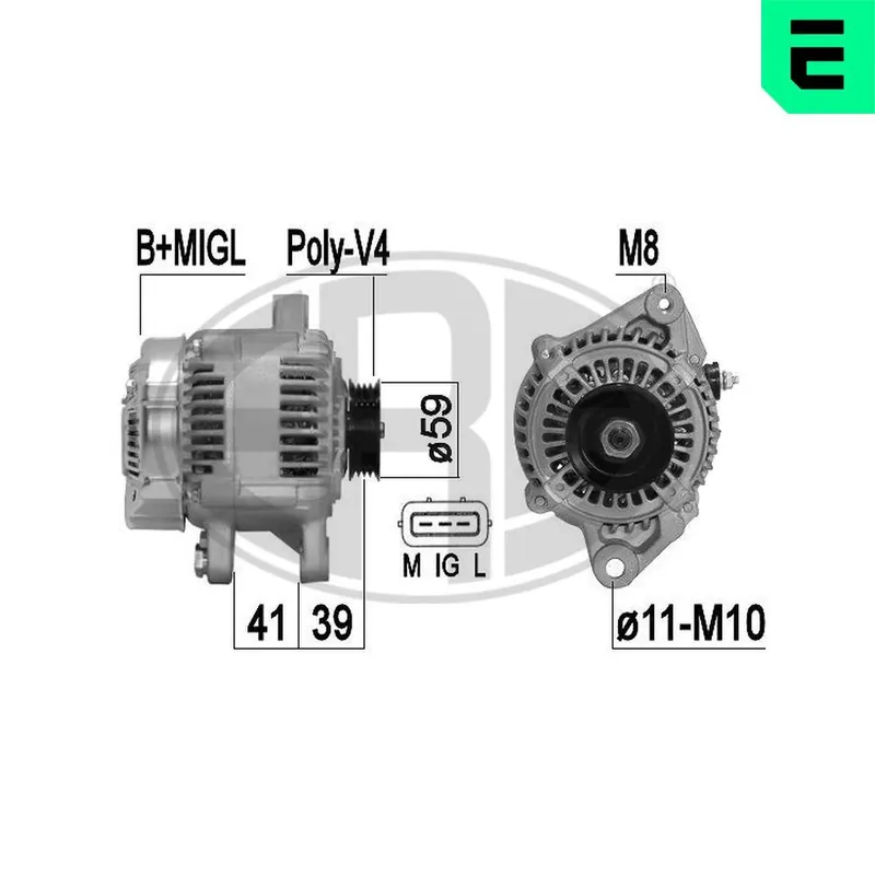 Alternator ERA 209377A Ograniczona ilość