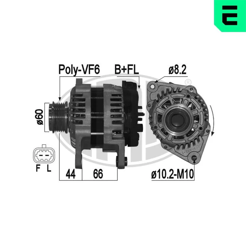 Alternator ERA 209388A Taniej