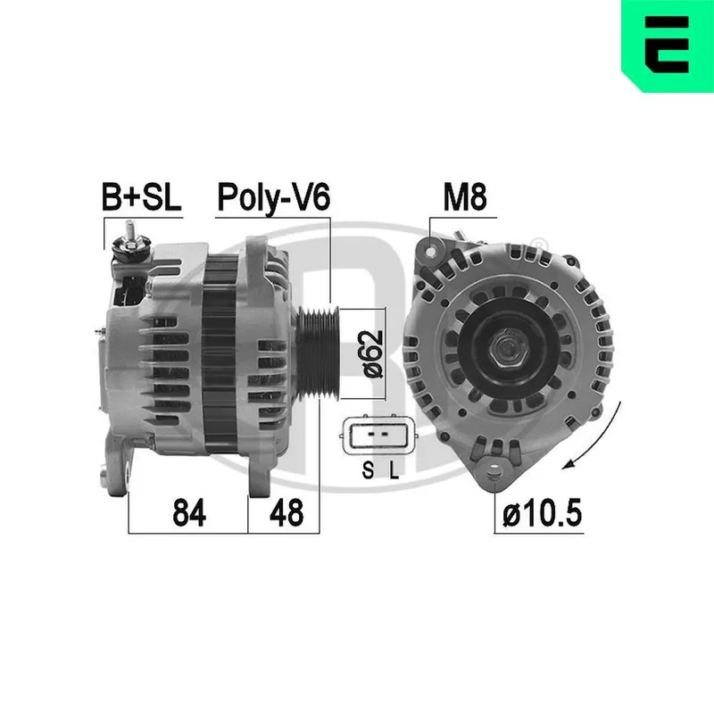 Alternator ERA 209482A Hit sprzedaży