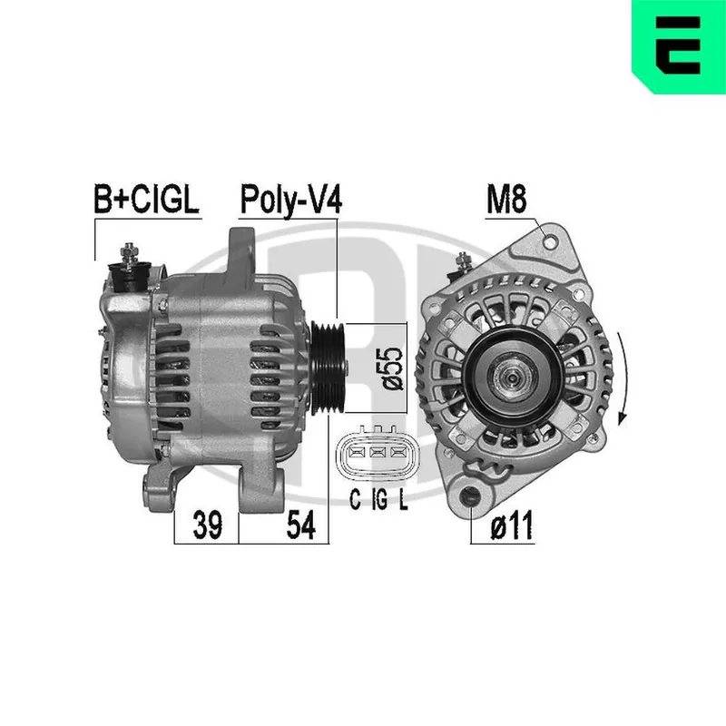 Alternator ERA 209527A Hit sprzedaży