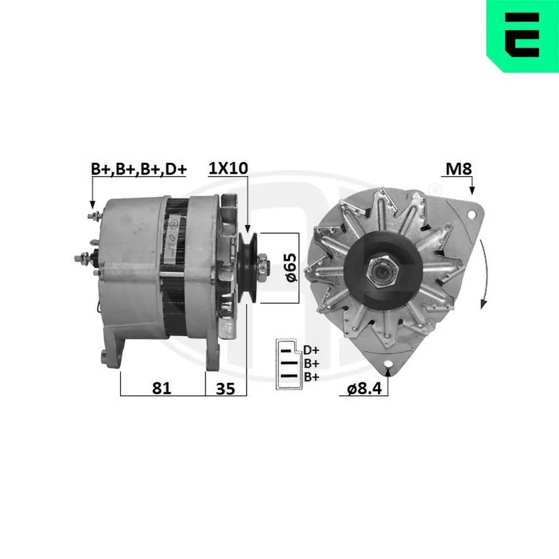 Alternator ERA 209674A Obniżka ceny