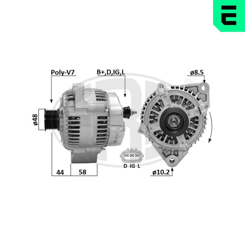 Alternator ERA 209680A Okazja