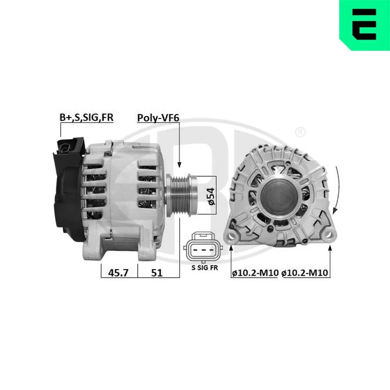 Alternator ERA 209682A Oferta