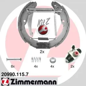 Zestaw szczęk hamulcowych ZIMMERMANN 20990.115.7 Obniżka ceny