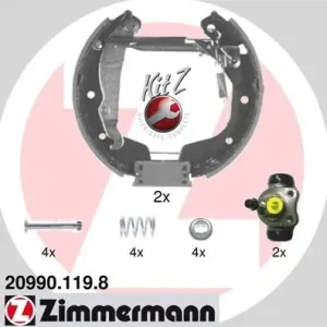 Dodaj do koszyka Zestaw szczęk hamulcowych ZIMMERMANN 20990.119.8