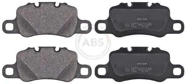 Oferta Zestaw klocków hamulcowych, hamulce tarczowe A.B.S. 35093