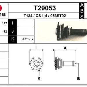 Bestseller Wał napędowy EAI T29053